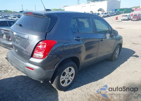 2016 Chevrolet Trax 1Ls from USA, damaged, VIN 3GNCJKSB0GL245390